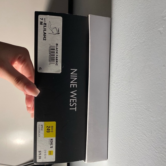 Nine West Black Heels - Picture 2 of 5